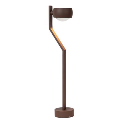 Lucide ESTAL - Bollard light - LED - 1x9W 2700K - IP54 - Rust Brown