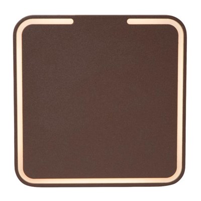 Lucide FINISTER - Wall light Indoor/Outdoor - LED - 1x7W 2700K - IP54 - Rust Brown | Essential