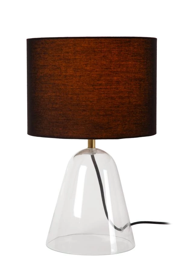 Lucide CAMPANA - Tafellamp - 1xE27 - Transparant - aangezet