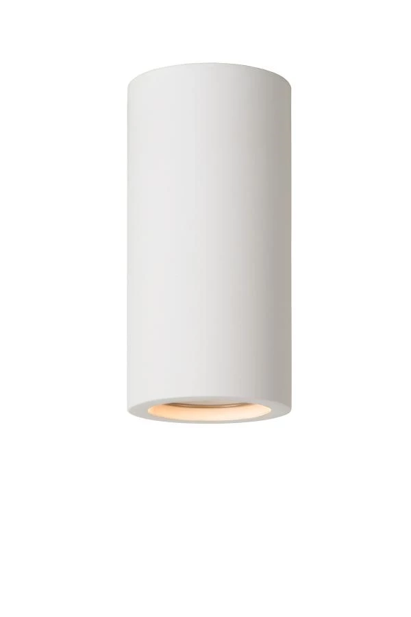 Lucide GIPSY - Foco de techo - Ø 7 cm - 1xGU10 - Blanco - encendido 1