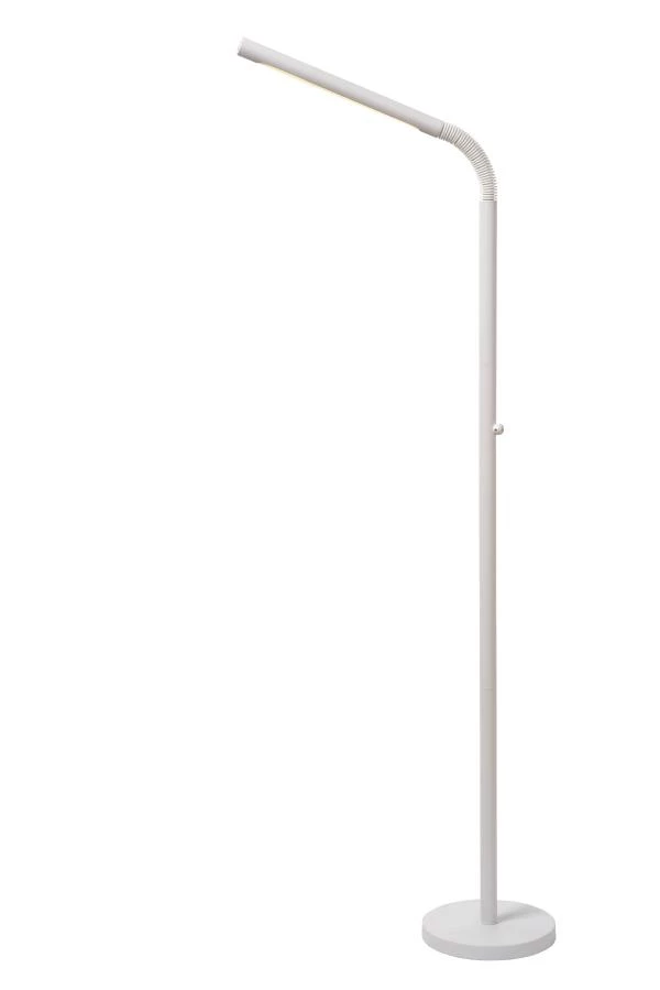 Lucide GILLY - Lámpara de lectura Recargable - Batería/acumulador - LED Regul. - 1x6W 2700K - Blanco - encendido 1