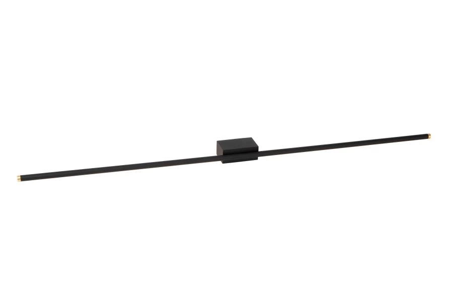 Lucide Premium MARNIK - Wall light - LED Dim. - CCT - 1x18W 2700K/4000K - Black - turned on