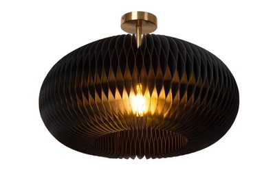 Lucide ARMONI - Deckenleuchte - Ø 52 cm - 1xE27 - Schwarz