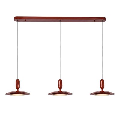 Lucide JOSEFINE - Pendelleuchten - LED Dim. - CCT - 3x11W 2200K/3000K - Terrakotta - Vibes