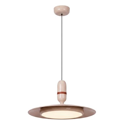 Lucide JOSEFINE - Pendelleuchten - Ø 47 cm - LED Dim. - CCT - 1x25W 2200K/3000K - Beige - Vibes