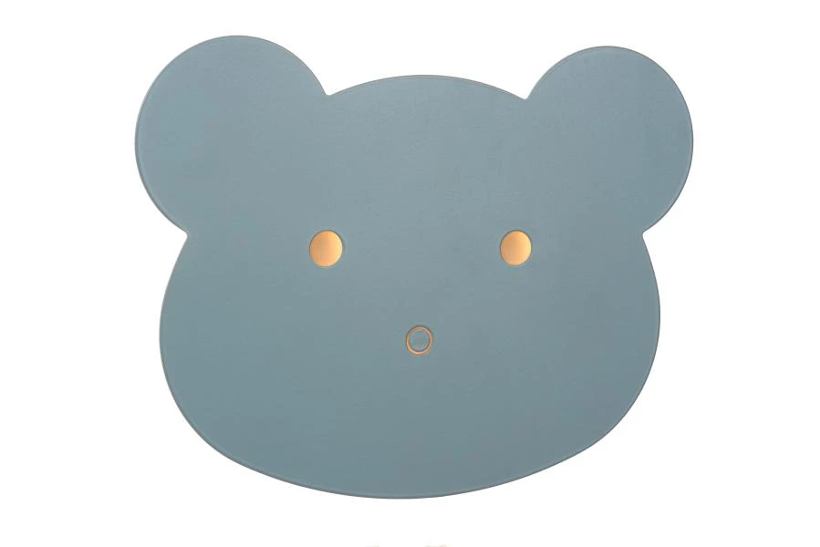 Lucide CHARLIE - Applique murale Chambres d'enfant - LED Dim. - 1x7W 2700K - Bleu - allumé 5