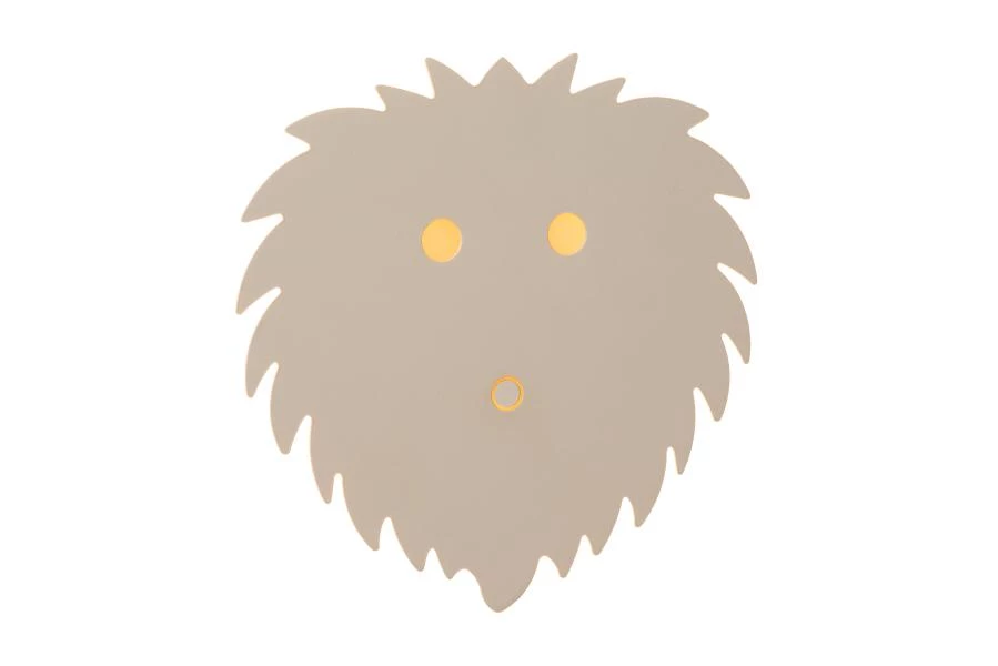 Lucide CHARLIE - Applique murale Chambres d'enfant - LED Dim. - 1x7W 2700K - Crème - allumé 8
