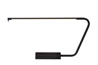 Lucide MADISON - Lampe de bureau - LED Dim to warm - 1x6,5W 2600K/2800K - Noir allumé