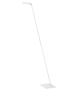 Lucide LAVALE - Floor reading lamp - LED Dim. - 1x3W 2700K - White turned on 1