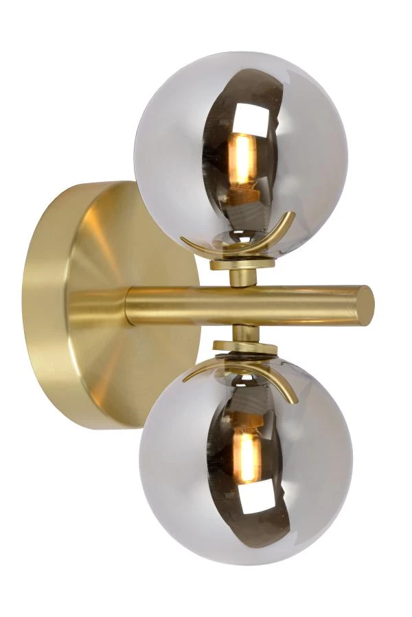 Lucide TYCHO - Lámpara de pared - 2xG9 - Oro mate / Latón - encendido 2