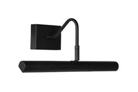 Lucide VINZ - Picture light - 2xG9 - Black turned on