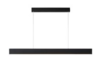 Lucide RAYA LED - Suspension - LED Dim. - 1x36W 2700K - Noir allumé