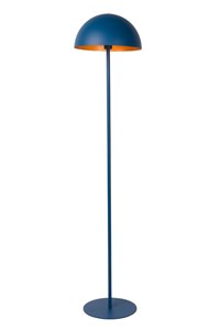 Lucide SIEMON - Floor lamp - Ø 35 cm - 1xE27 - Blue turned on 5
