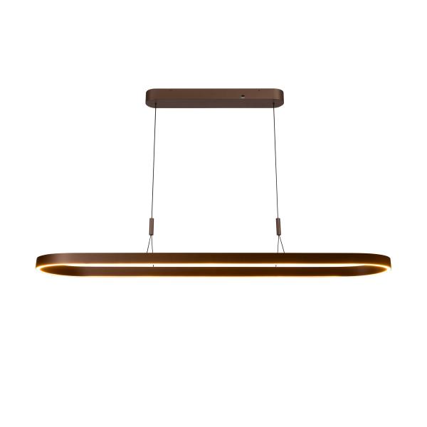 Lucide ETTA Pendelleuchte – Ø 29 Cm, Aus Holz, Höhenverstellbar, Für E27 LED, Helles Holz-Design