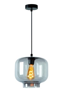 Lucide MEDINE - Suspension - Ø 25 cm - 1xE27 - Fumé allumé 5