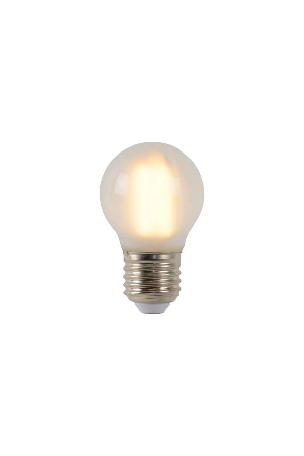 Lucide G45 - Glühfadenlampe - Ø 4,5 cm - LED Dim. - E27 - 1x4W 2700K - Matte - eingeschaltet 7