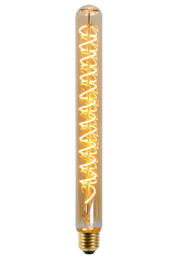 Lucide T32 - Glühfadenlampe - Ø 3,2 cm - LED Dim. - E27 - 1x4,9W 2200K - Amber - eingeschaltet 2
