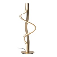 Lucide LAMBADA - Tafellamp - LED Dimb. - 1x19W 2700K - Champagne kleur - Premium aangezet 5