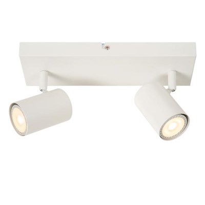 Lucide AMIGO - Spot plafond - 2xGU10 - Noir