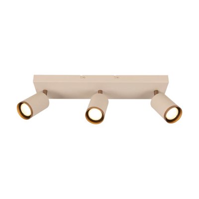 Lucide REGINA - Spot plafond - 3xGU10 - Taupe | Essential