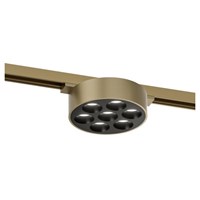 Lucide Premium LINIAL XAVI Foco de riel - Sistema de carril monofásico / Iluminación con rieles - LED - Champan encendido 5