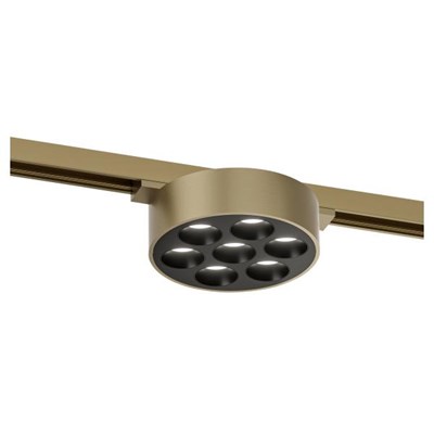 Lucide Premium LINIAL XAVI Schienenstrahler - 1-Phasen Stromschiene / Schienensystem - LED - Champagne