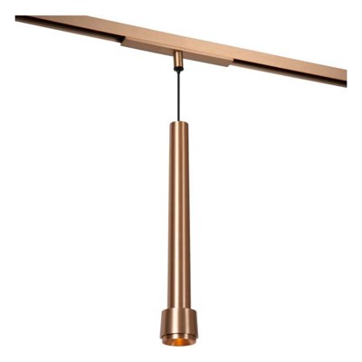 Lucide Premium LINIAL TUBIZ pendant - 1-Circuit lighting system/ Smart Rail Lighting - Smart - 48V Track - 1xLED -Champagne