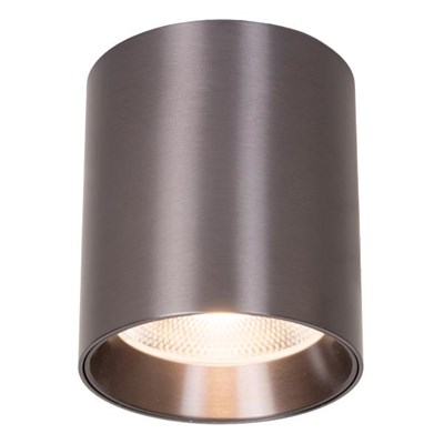 Lucide STRAXX - Deckenstrahler - Ø 8 cm - LED Dim. - CCT - 1x15W 2700K/4000K - Matt Schwarz-Chrom - Premium
