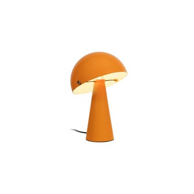 Lucide BARONE - Lampe de table - Ø 23 cm - 1xE27 - Orange | Vibes