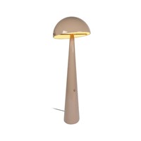 Lucide BARONE - Lampadaire - Ø 52,6 cm - 1xE27 - Taupe | Vibes allumé 1