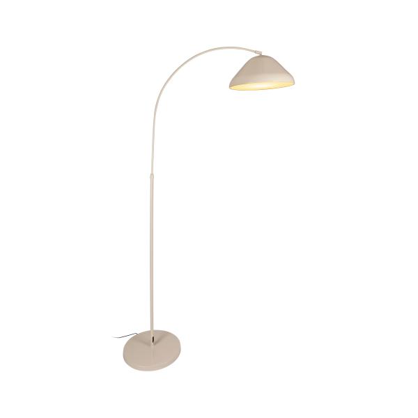 Lucide CORINA - Arc floor lamp - 1xE27 - Cream