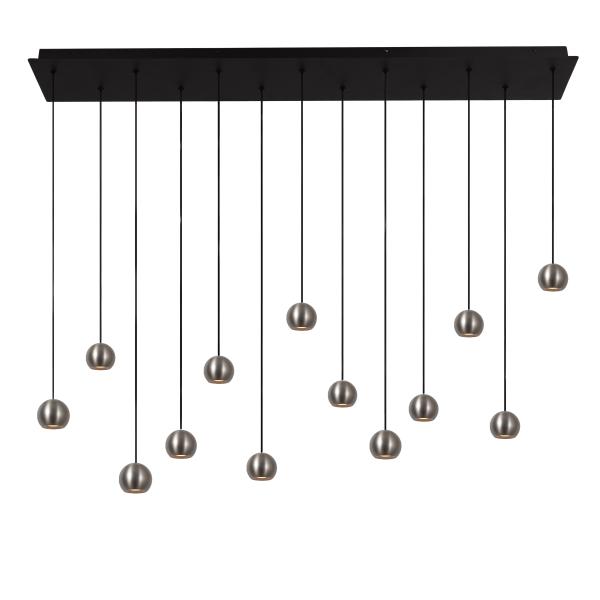 Lucide EXTRAVAGANZA CHIMP - Pendant light - Ø 17,6 cm - 1xE27 - Black
