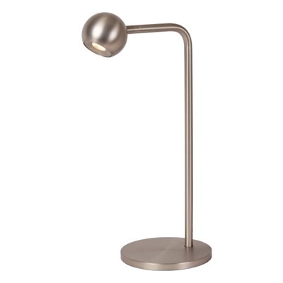 Lucide MONTANA - Tafellamp - LED Dimb. - 1x5W 2700K - Grijs ijzer | Premium