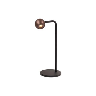 Lucide MONTANA - Tafellamp - LED Dimb. - 1x5W 2700K - Koffie | Premium
