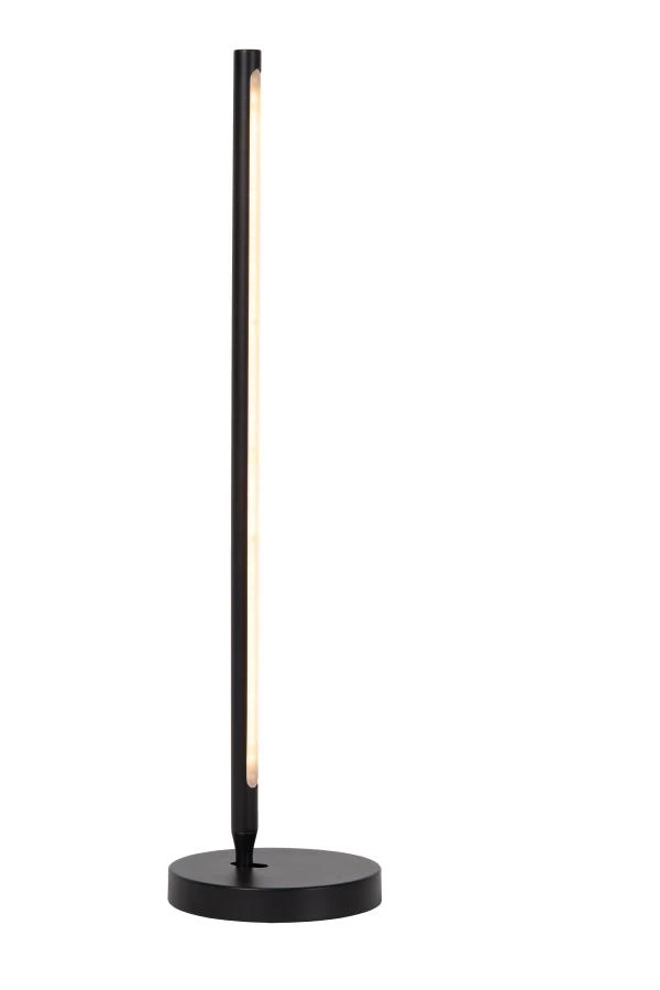 Lucide FINAN - Tischlampe - LED 3 StepDim - 1x12W 2700K - Schwarz - eingeschaltet