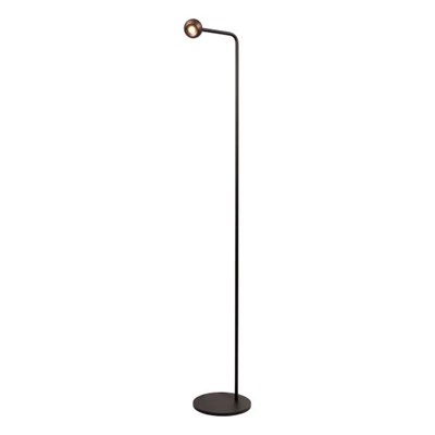 Lucide MONTANA - Floor lamp - LED Dim. - 1x6,3W 2700K - Coffee | Premium