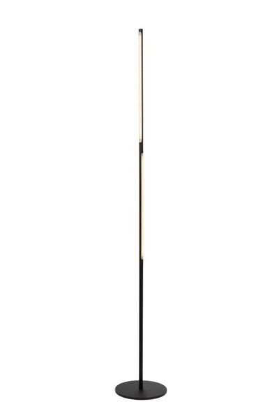 Lucide FINAN - Stehlampe - LED 3 StepDim - 1x32W 2700K - Schwarz