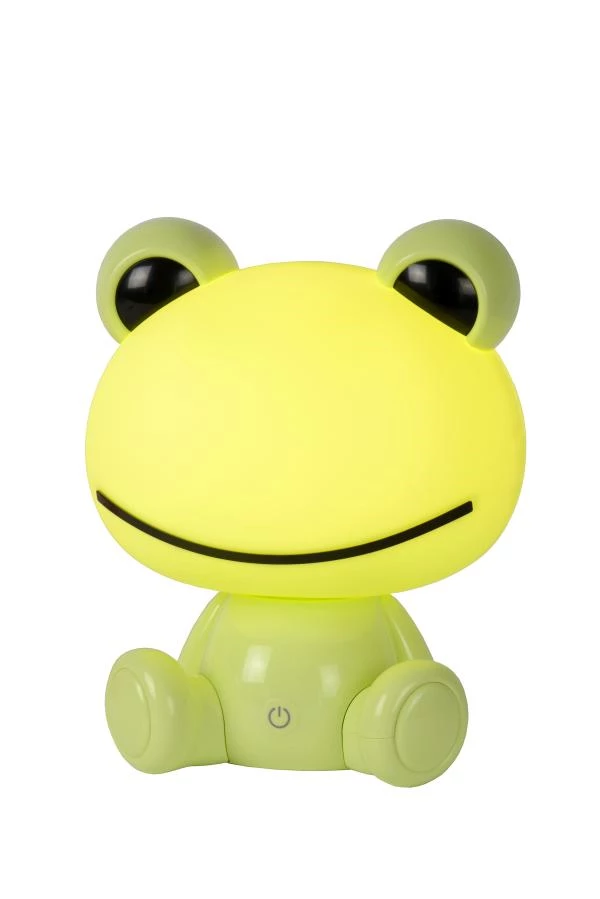 Lucide DODO FROG - Lampe de table Chambres d'enfant - LED 3 StepDim - 3x3W 4000K - Vert - allumé 5