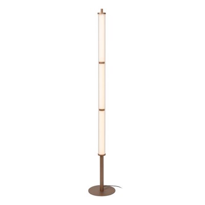 Lucide VALENTINE - Vloerlamp - Ø 23 cm - LED Dimb. - CCT - 1x37W 2200K/3000K - Champagne kleur - Vibes