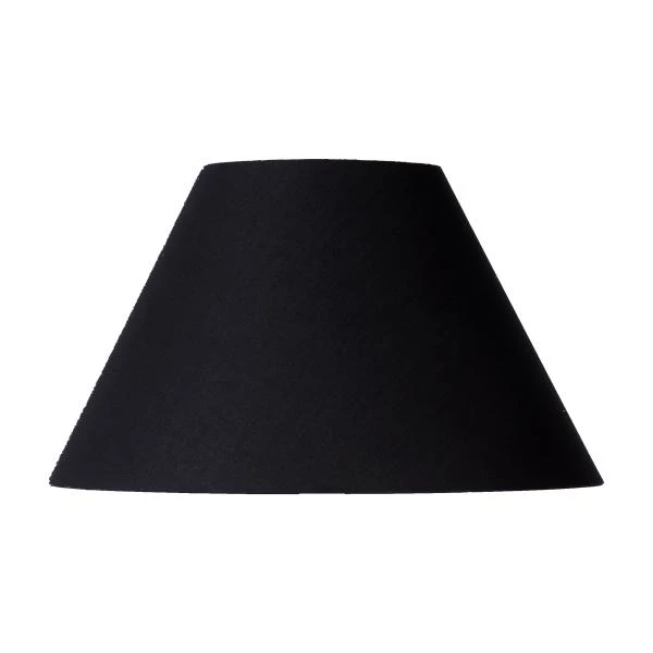 Lucide JOLLI - Lampenschirm - Ø 50 cm - Schwarz - eingeschaltet