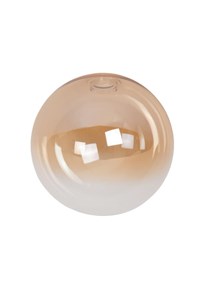 Lucide GISELA Ø 23cm - Cristal - Ámbar encendido 3