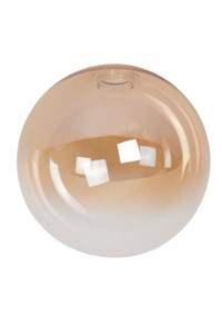 Lucide GISELA Ø 30cm - Cristal - Ámbar encendido