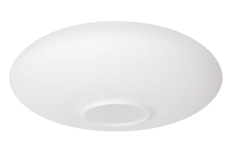 Lucide SINGALA - Glas - Ø 30 cm - Opaal - aangezet 1