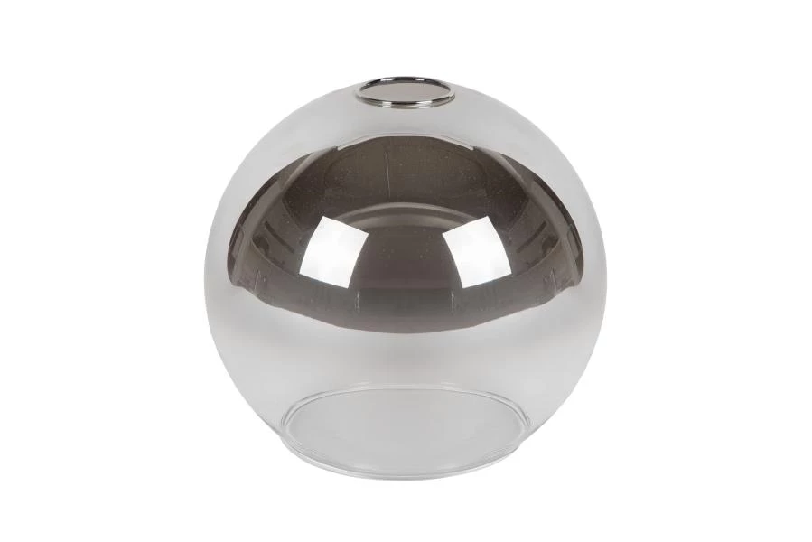 Lucide MARIUS - Glass - Ø 20 cm - Smoke Grey - turned on