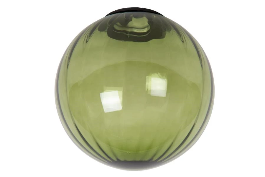 Lucide MONSARAZ - Cristal - Verde - encendido 3