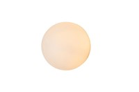 Lucide TRUDY - Glass - Opal turned on 1