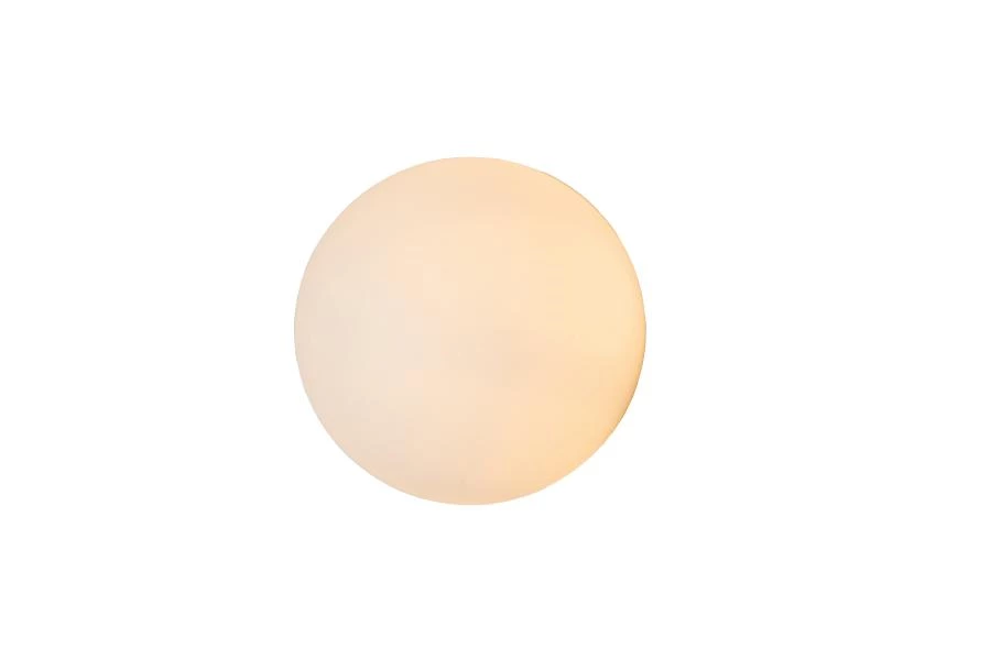 Lucide TRUDY - Glass - Opal - turned on 1