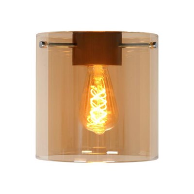 Lucide TOLEDO - Glass - Ø 20 cm - Amber