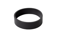 Lucide CARLYN rubber ring - Pieza Baño - Negro encendido