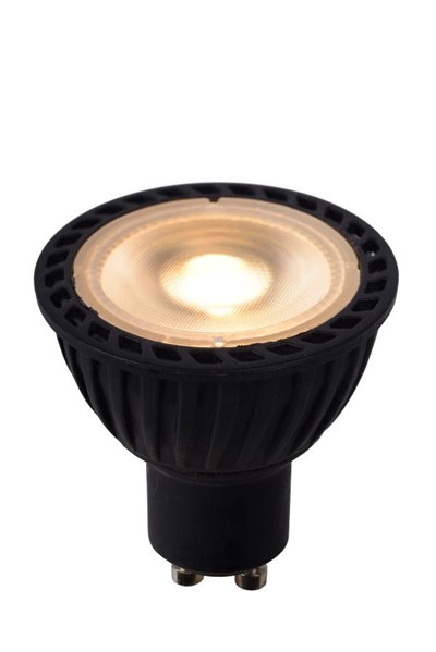 Lucide MR16 - Led lamp - Ø 5 cm - LED 3 StepDim - GU10 - 1x5W 2600K/2800K - Zwart